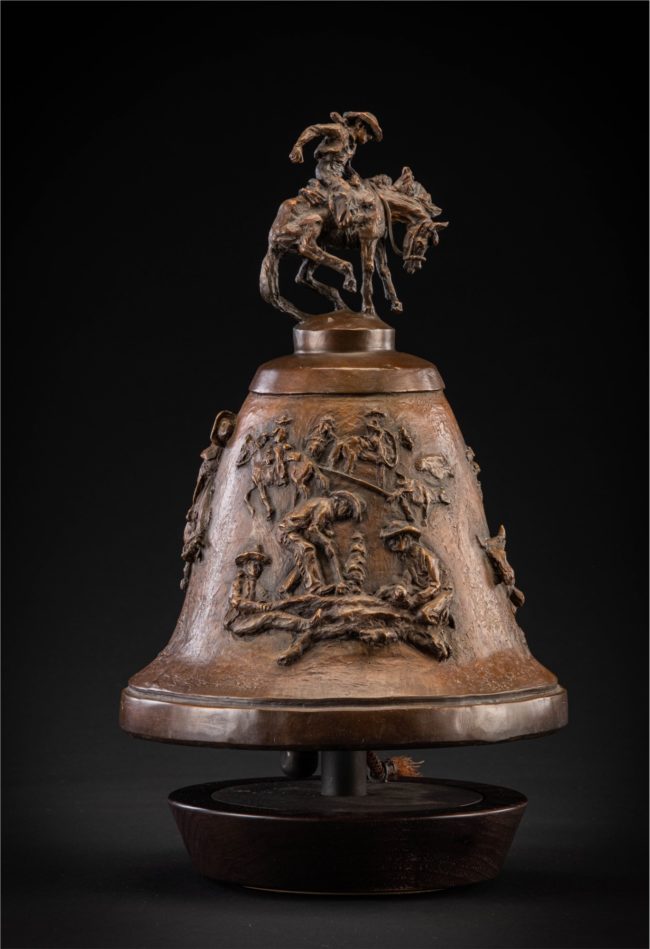 Deborah Copenhaver-Fellows Sculpture Buckaroo Bell Bronze