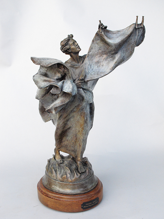 Deborah Copenhaver-Fellows Sculpture Prairie Winds Bronze