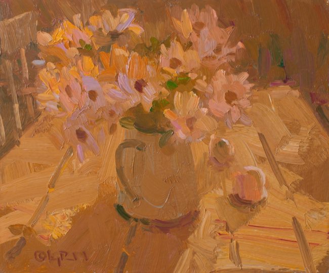Gregory Packard Painting Little Sunshine Oil on Panel