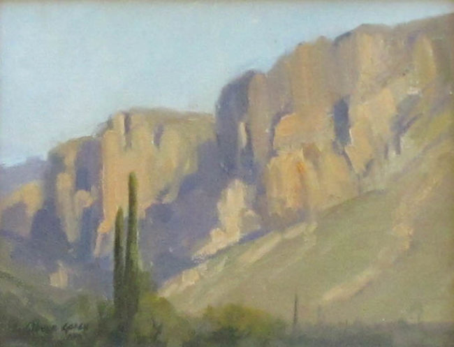 Linda Glover Gooch Painting Afternoon Light Oil on Board