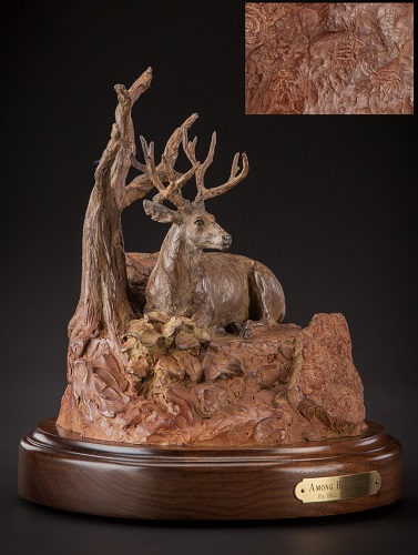 Bill Nebeker CA Sculpture Among His Ancestors Bronze