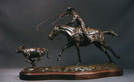 Bill Nebeker CA Sculpture Future Champions Bronze From Foundry