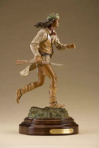 Bill Nebeker CA Sculpture Renegade on the Move Bronze From Foundry