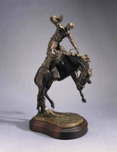Bill Nebeker CA Sculpture This Romance is Over Bronze From Foundry