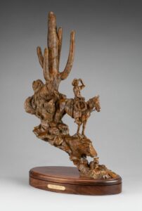 Curt Mattson Sculpture Arizona Shade Tree Bronze From Foundry