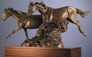 Curt Mattson Sculpture Free Bronze From Foundry