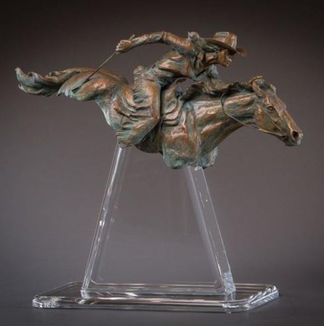 Deborah Copenhaver-Fellows Sculpture Chasing The Dream Bronze