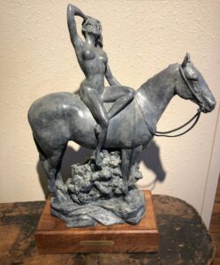 Greg Kelsey Sculpture Wayfarers Bronze