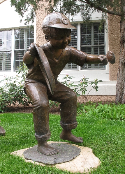 Jane Rankin Sculpture Buster Bronze