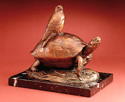 Kent Ullberg Sculpture Galapagos Bronze