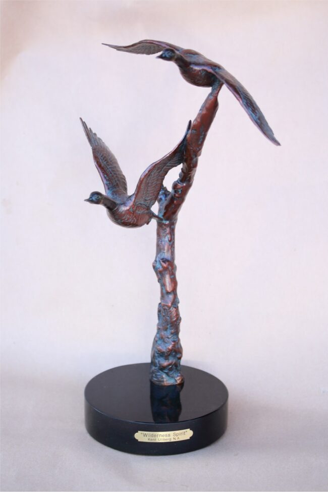 Kent Ullberg Sculpture Wilderness Spirit Bronze