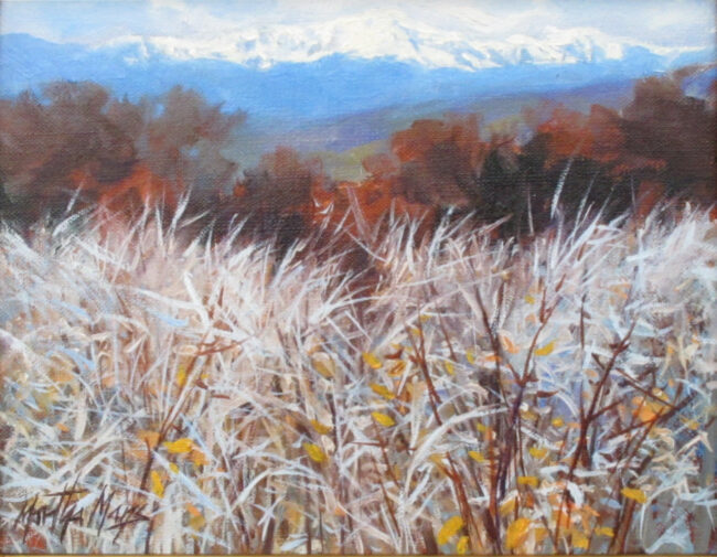 Martha Mans Painting Morning Frost Oil on Canvas