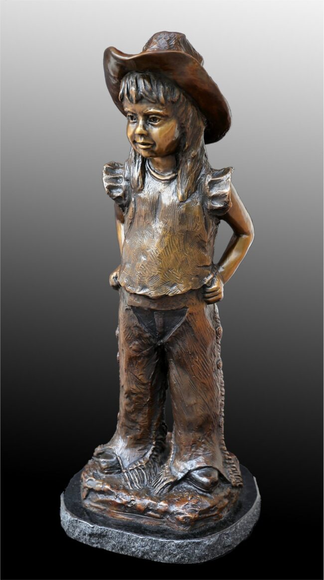 Robert Allison Sculpture Little Chaps Bronze