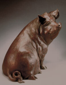 Sandy Scott Sculpture Pigmalion Bronze