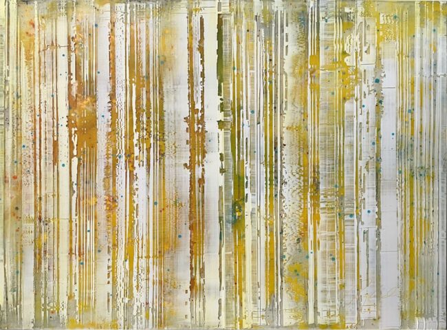Greg Ragland Painting Parallel Layers Number 01 Acrylic and Mixed Media