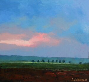 Alexandr Onishenko Painting Soft Morning Oil on Canvas