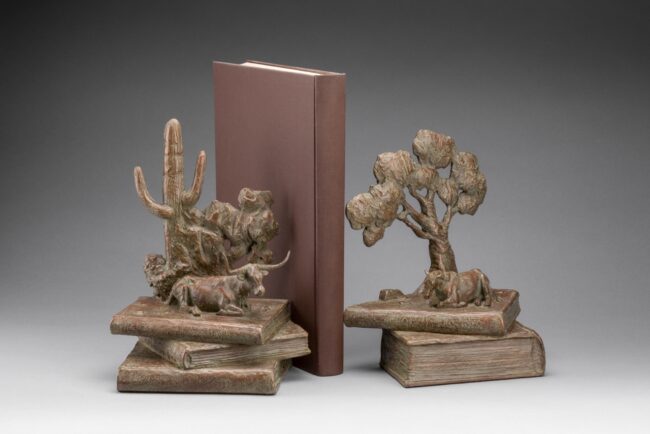 Curt Mattson Sculpture Western Tales Bronze From Foundry