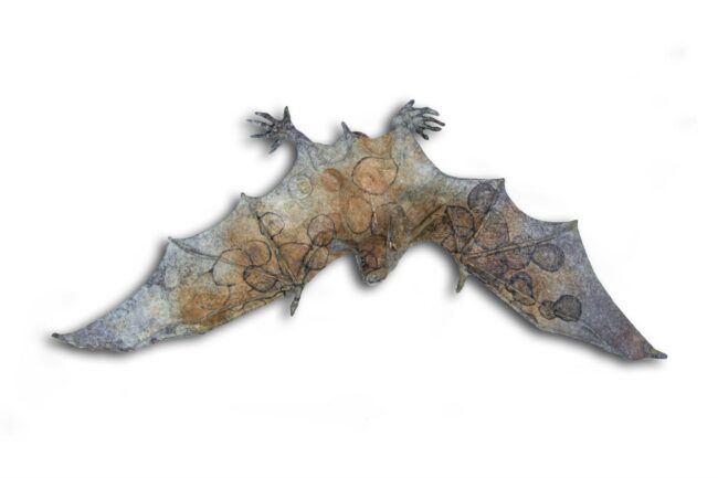 Dan Chen Sculpture Bat A Bronze