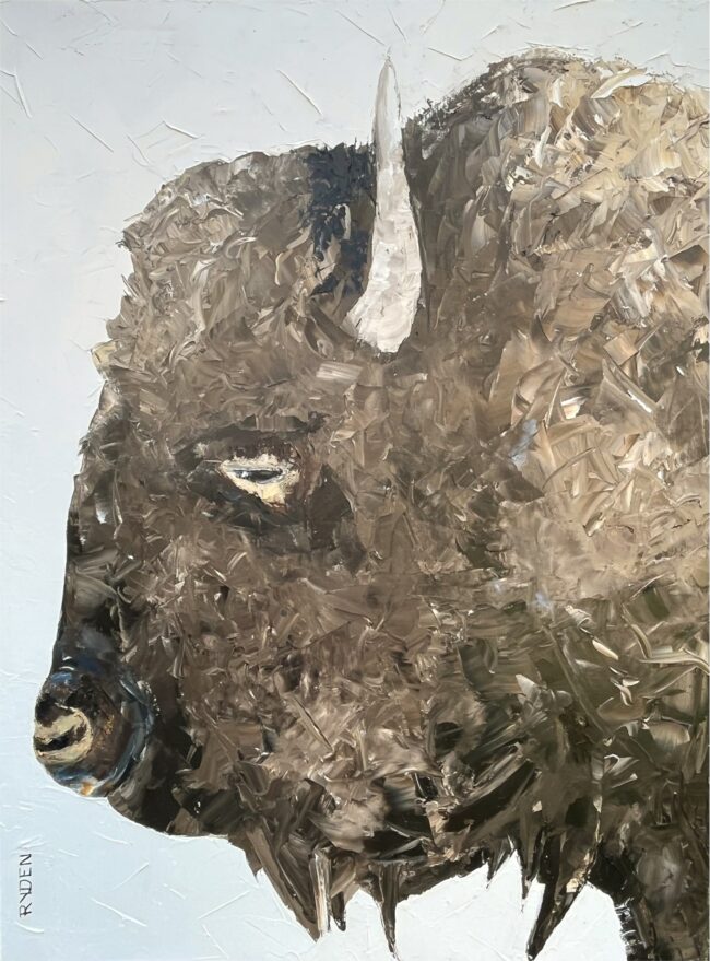 David Ryden Painting Big B Oil on Canvas