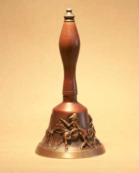 Deborah Copenhaver-Fellows Sculpture Indian Camp Bell Bronze