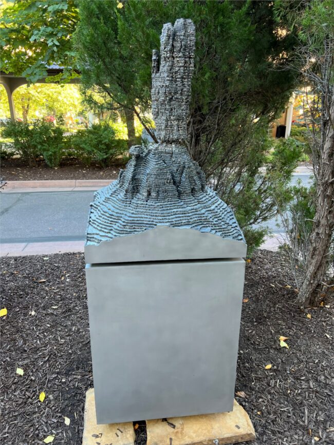 Doyle Rogers Sculpture Western Monument Study Stainless Steel