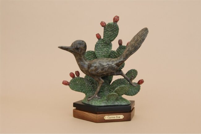 Gerald Balciar Sculpture Cactus Run Bronze