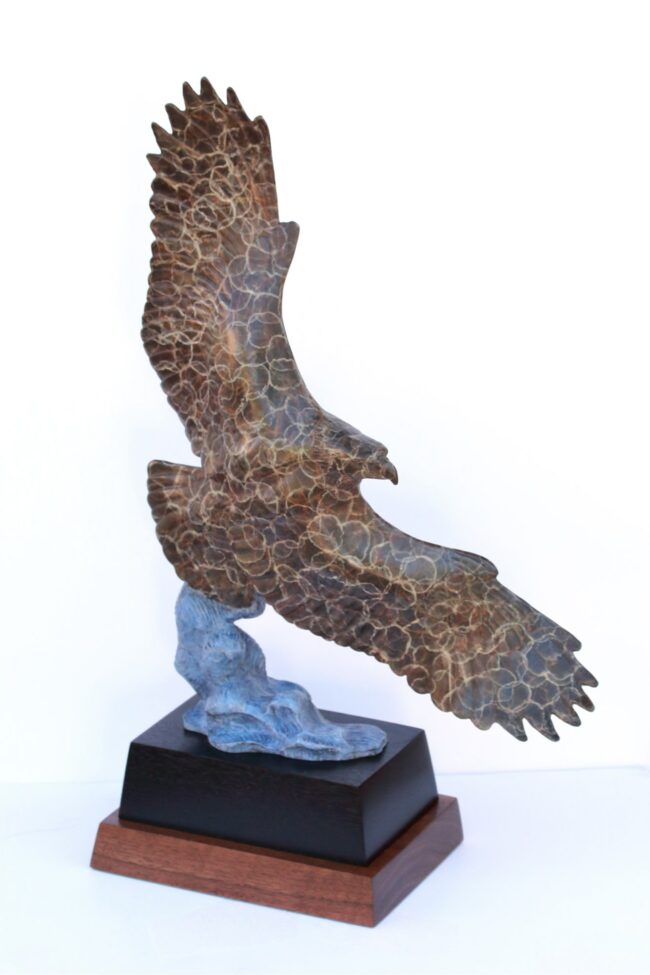 Gerald Balciar Sculpture Fly By Bronze