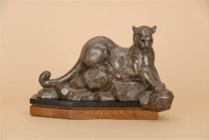 Gerald Balciar Sculpture Pride - Maquette Bronze