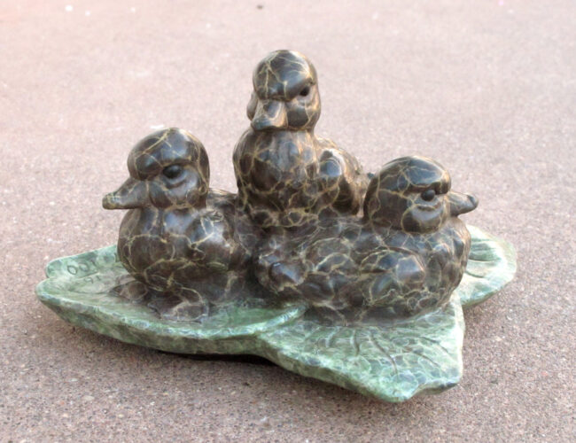 Gerald Balciar Sculpture Spring Hatch Bronze