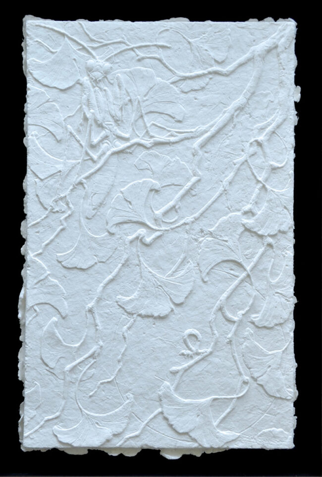 Jeremiah Welsh Sculpture Prey and Mantis Cast Cotton
