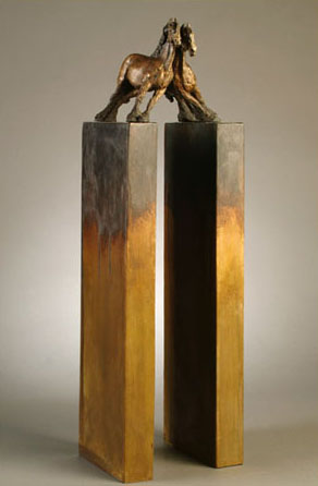 Lisa Gordon Sculpture Support System Bronze