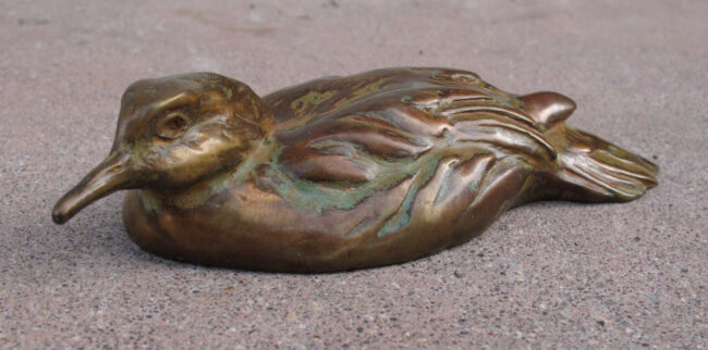 Stefan Savides Sculpture Mergie Mini Bronze