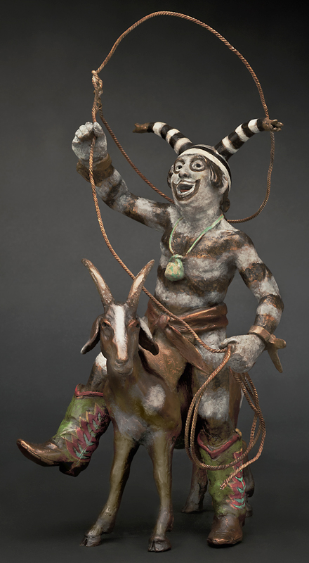Susan Kliewer Sculpture Buckaroo Man Bronze