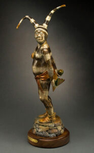 Susan Kliewer Sculpture Koshare Man Bronze