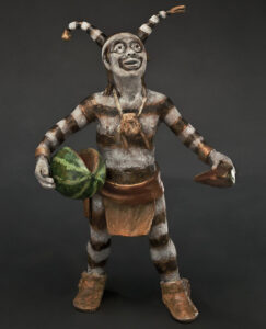 Susan Kliewer Sculpture Watermelon Man Bronze