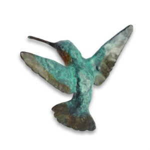 Dan Chen Sculpture Hummingbird B Bronze