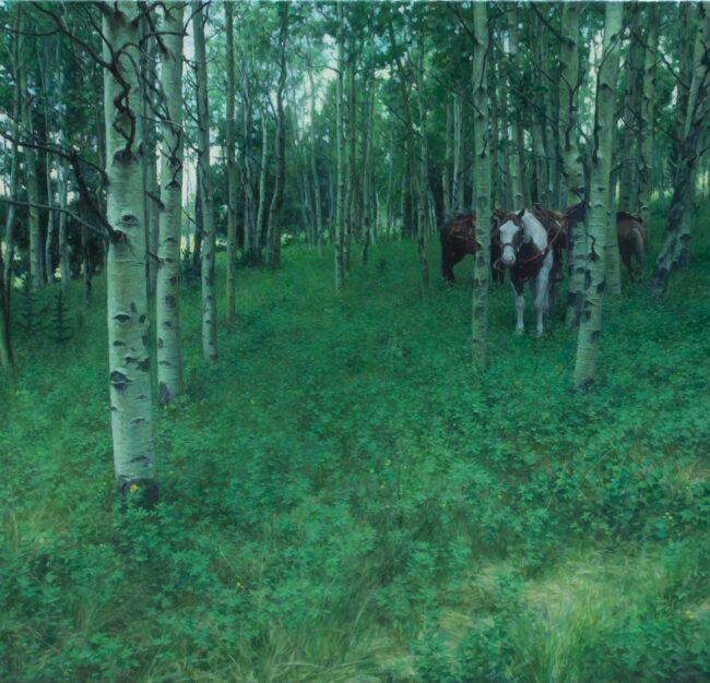 Benjamin Wu Painting Resting Oil on Canvas
