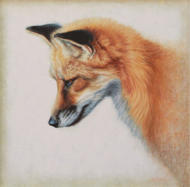 Krystii Melaine Painting Sungila - Red Fox