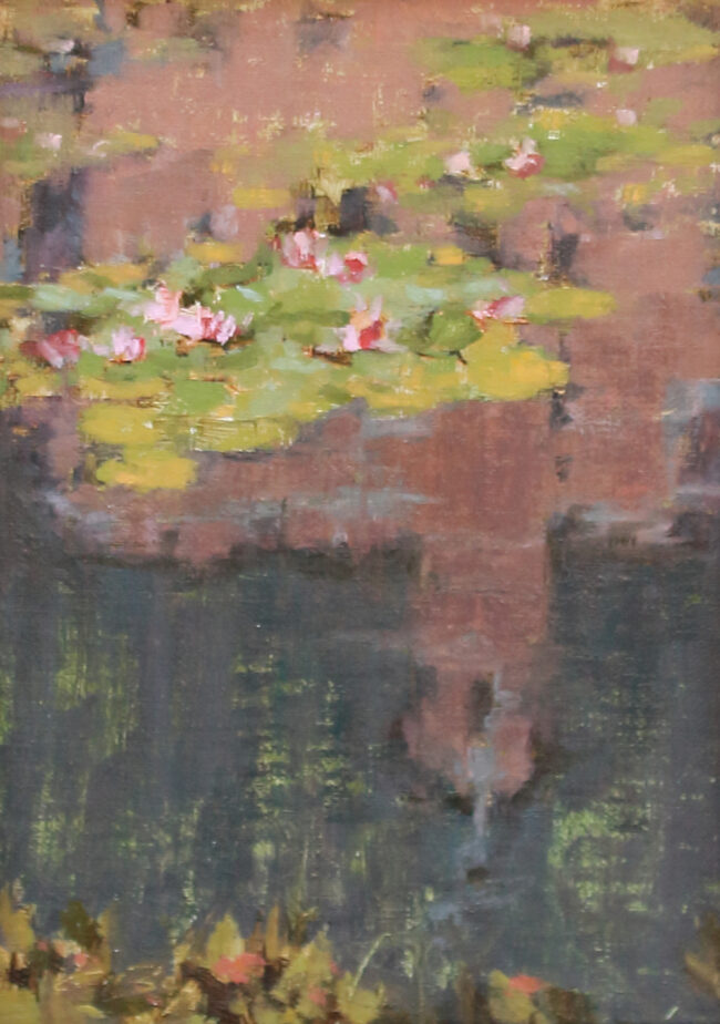 Chula Beauregard Painting Broadmoor Reflections Oil on Linen