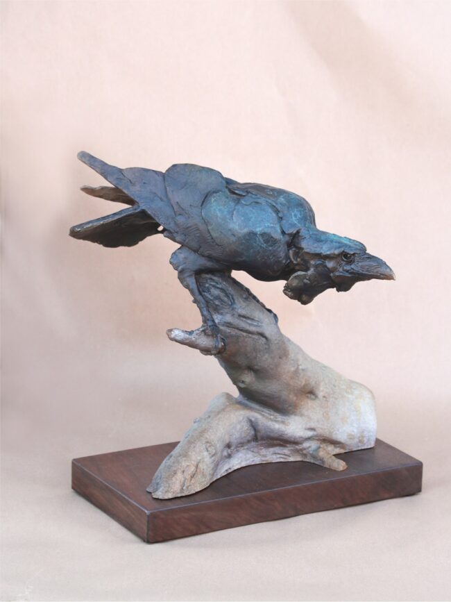 Dan Chen Sculpture Different Point of View Bronze