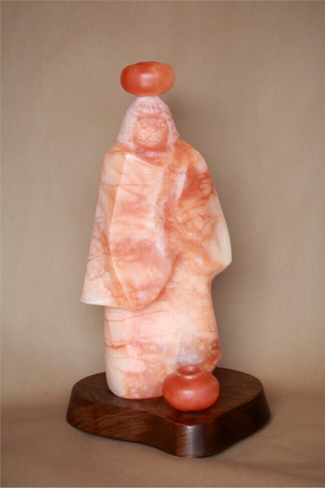 Doug Hyde Sculpture Indian Fair Alabaster