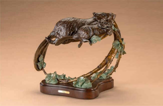 E.C. Wynne Sculpture The Apprentice Bronze