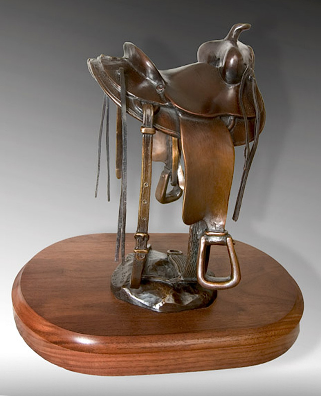 George Walbye Sculpture Saddle Bronze