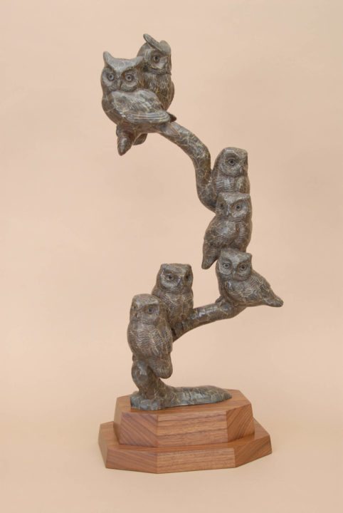 Gerald Balciar Sculpture First Night Out Bronze
