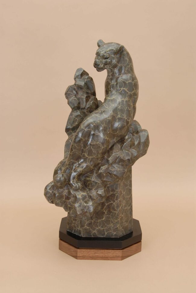 Gerald Balciar Sculpture Vantage Point Bronze