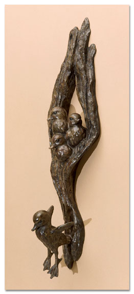 Gerald Balciar Sculpture Woody's First Flight Bronze