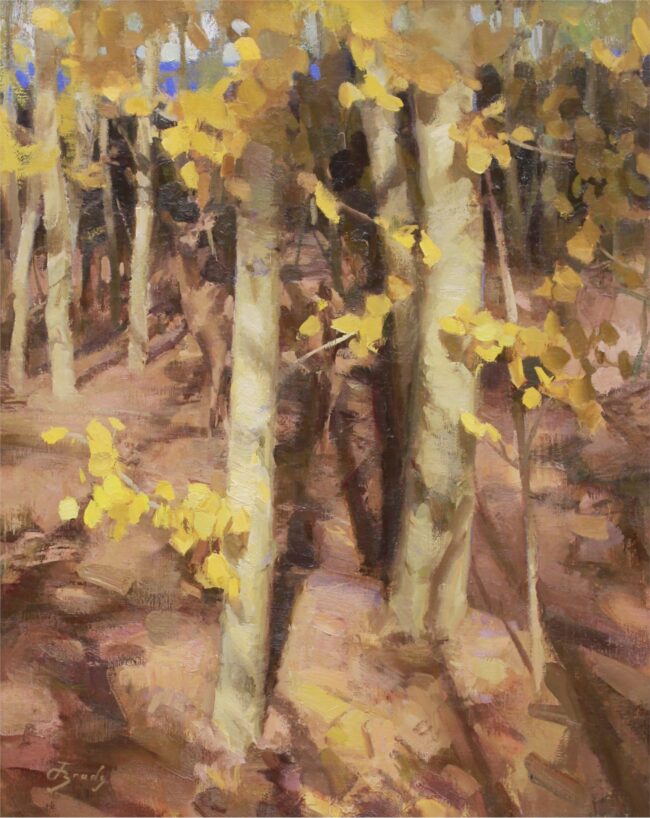 Jared Brady Painting Fall Reverie Oil on Linen