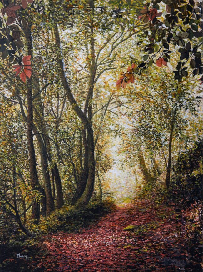 Karla Murray Painting Lure of the Path Oil on Board