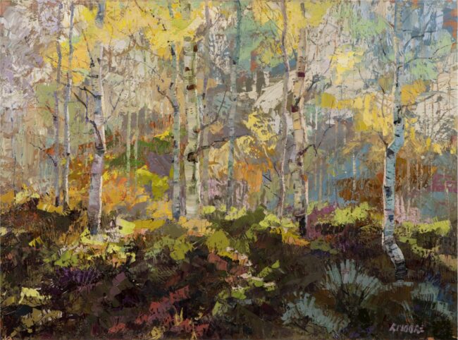 Robert Moore Painting Let the Sun Shine In Oil on Canvas