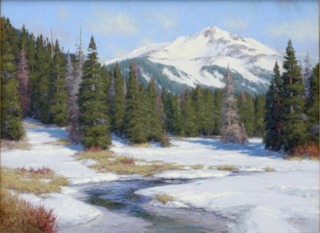 Scott Yeager Painting Lengthening Days Oil on Canvas